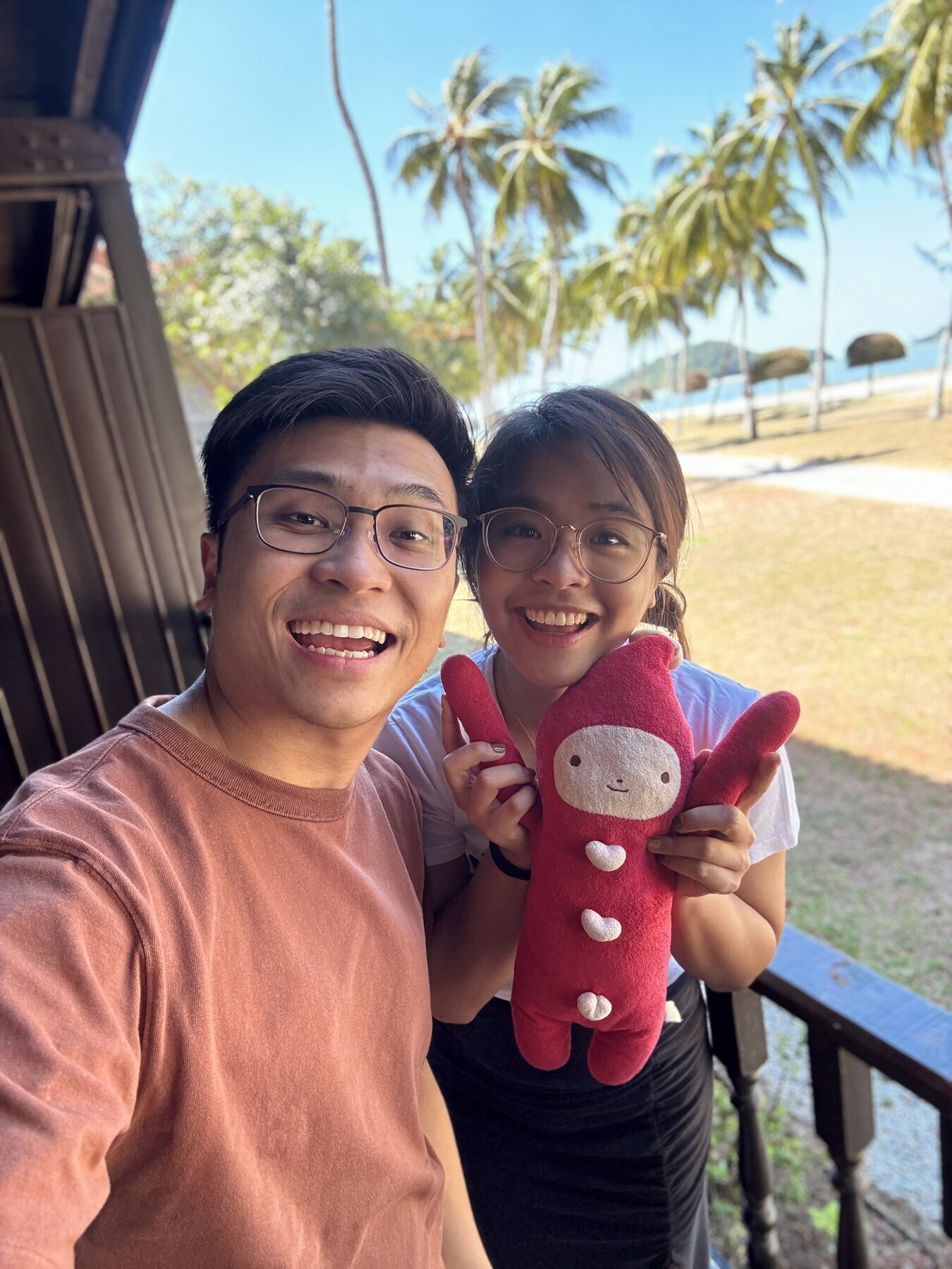 Langkawi balcony selfie